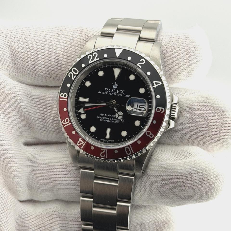 Rolex GMT-Master II Red & Black Bezel 40 MM