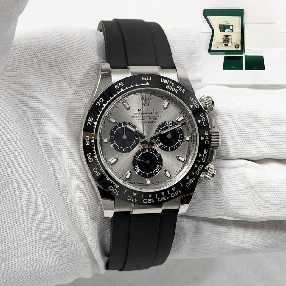 Rolex Daytona Silver Black 40 MM