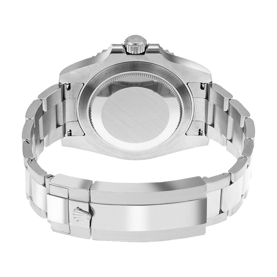 Rolex Submariner Blue Dial White Gold 40 MM - rear view