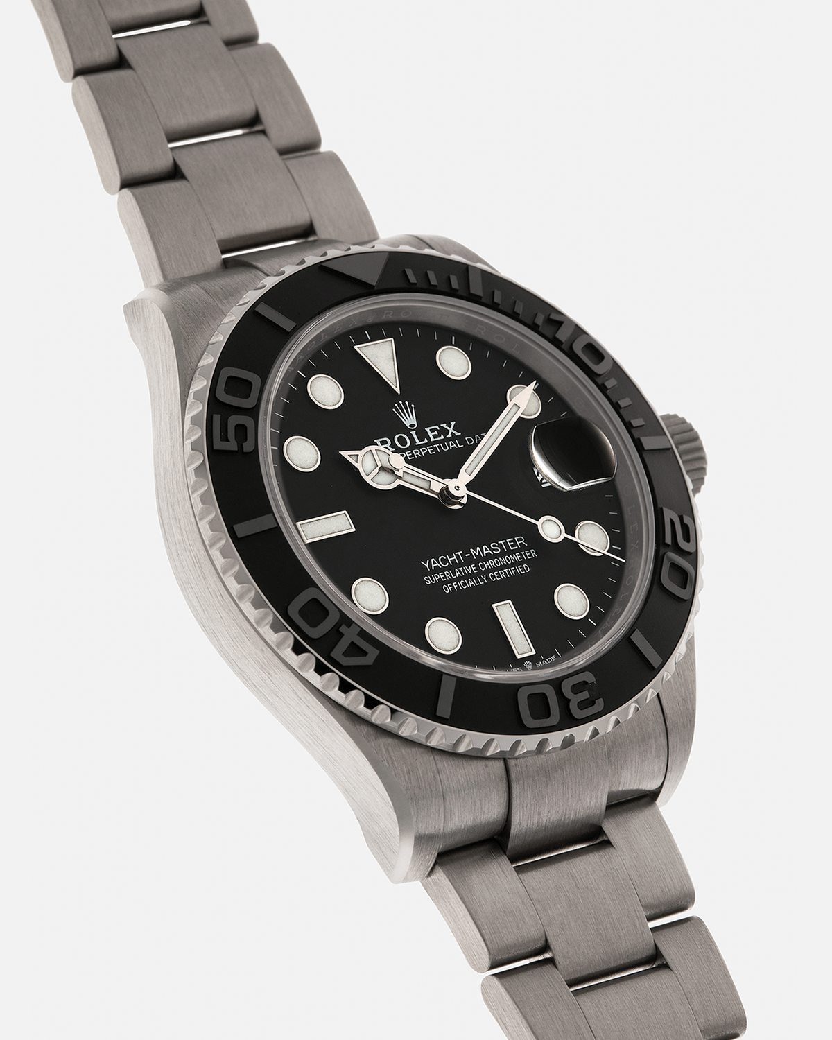 Rolex Yacht-Master RLX Titanium Black Dial 42 MM