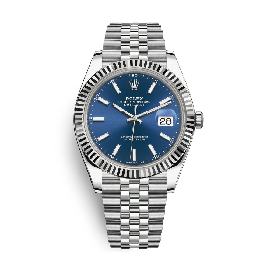 Rolex Datejust Blue Dial Jubilee 41 MM