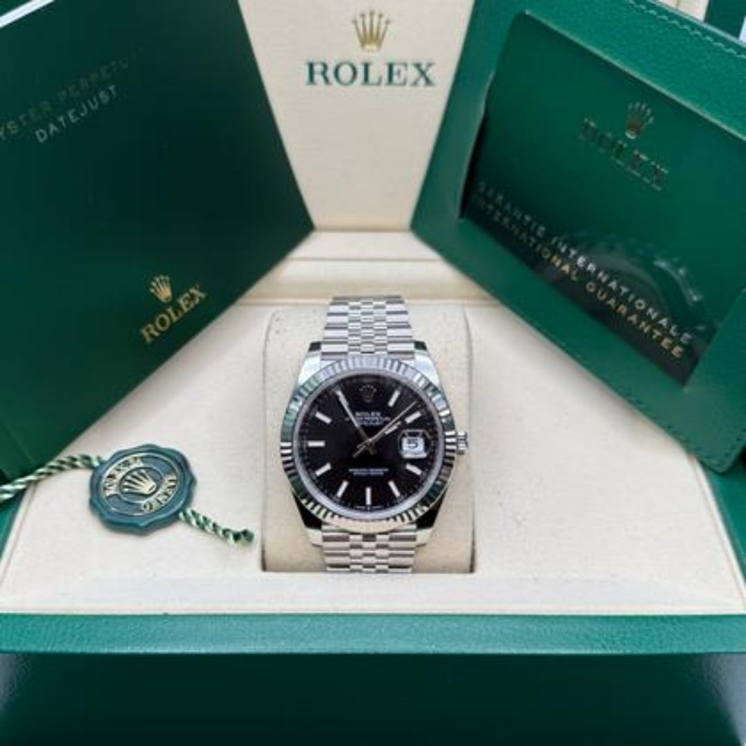 Rolex Datejust 41 Black Dial Jubilee, photo 6