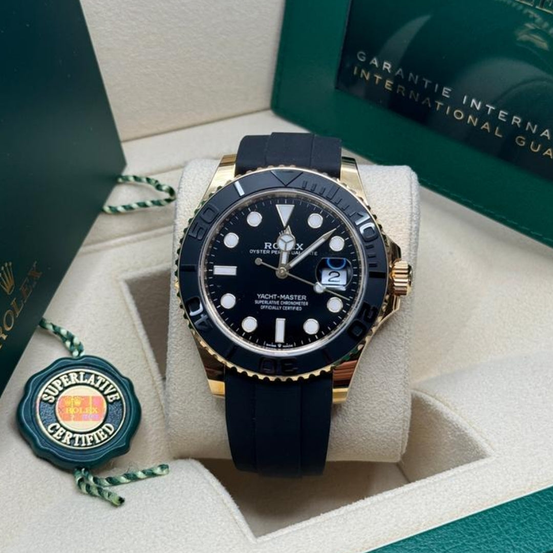 Rolex Yacht-Master Gold OysterFlex, photo 3