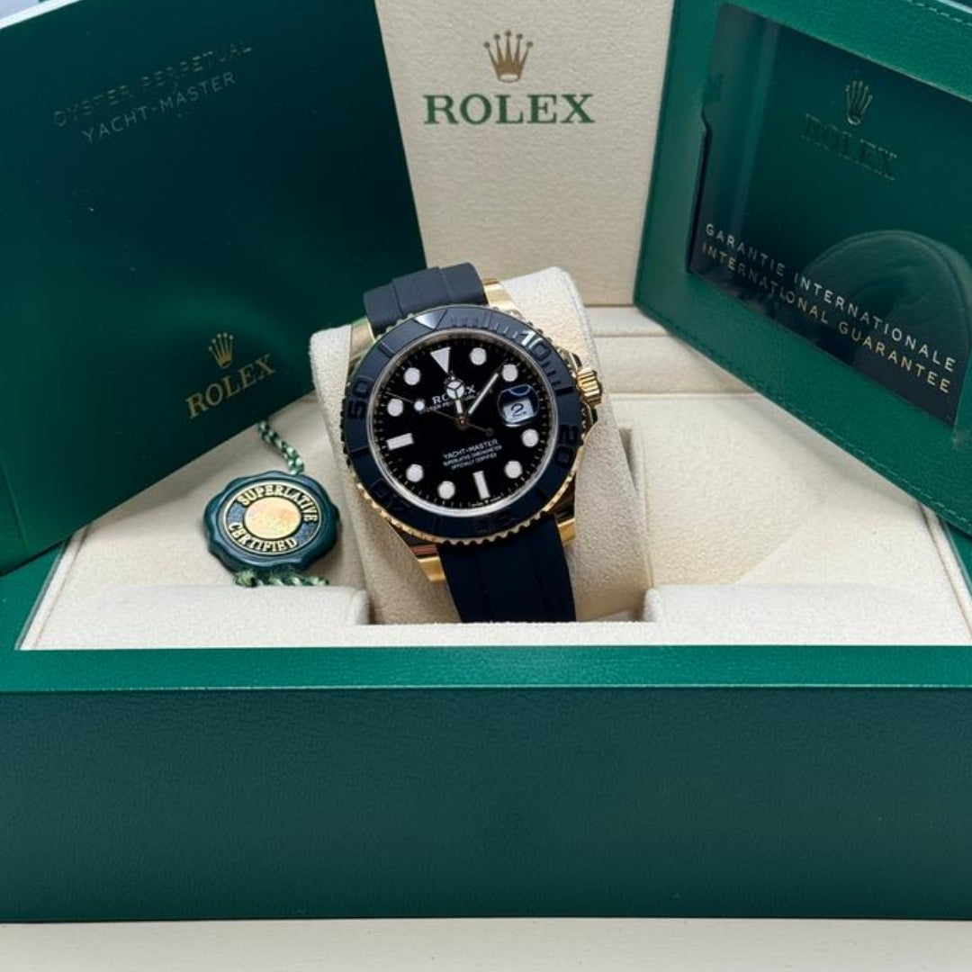 Rolex Yacht-Master Gold OysterFlex, photo 5