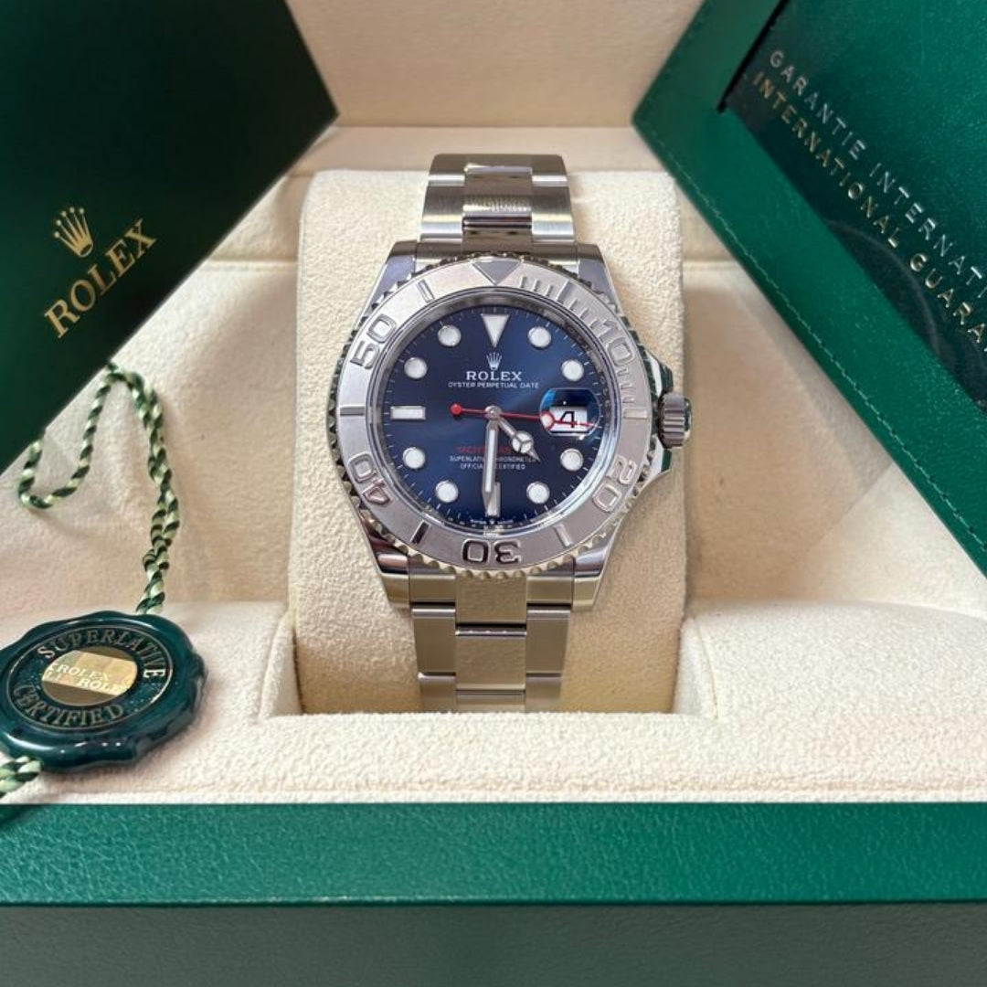 Rolex Yacht-Maste Blue Dial Oyster, photo 2