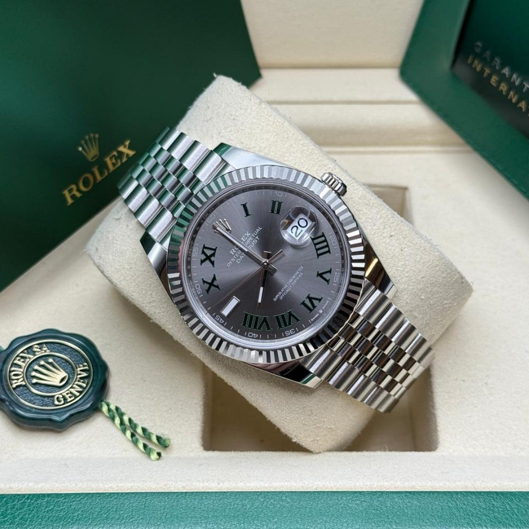 Rolex Datejust 41 Wimbledon Steel Jubilee, photo 2