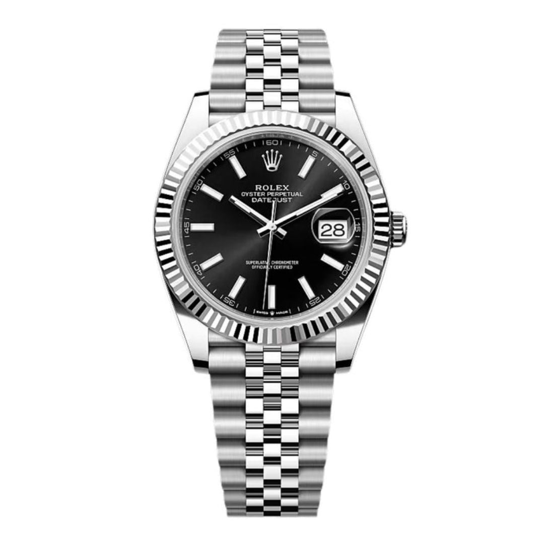 Rolex Datejust 41 126334-0018 “Black Dial” Jubilee