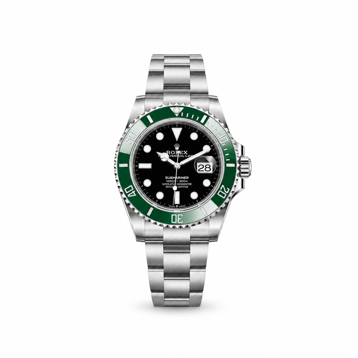 Rolex Submariner Green Bezel Black Dial 41 MM
