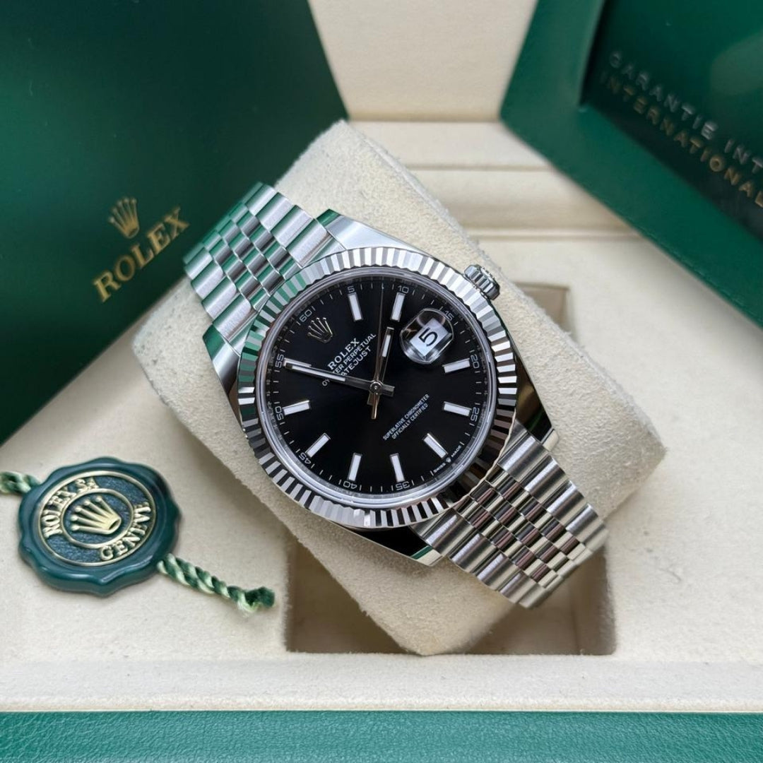Rolex Datejust 41 Black Dial Jubilee, photo 3