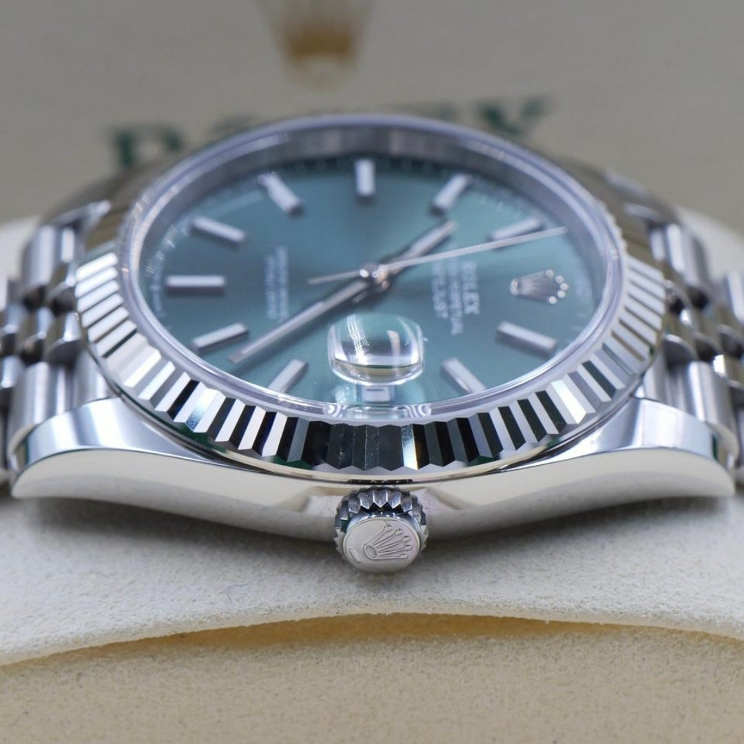 Rolex Datejust 41 Green Dial Jubilee, photo 4