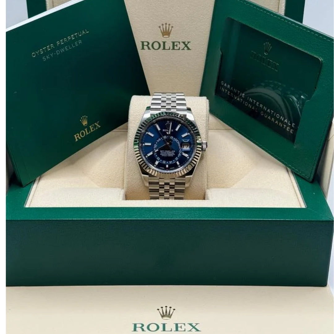 Rolex Sky-Dweller 42 Blue Dial Jubilee, photo 5