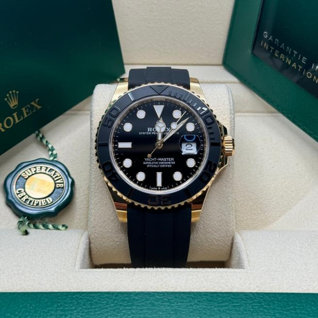Rolex Yacht-Master Gold OysterFlex, photo 2