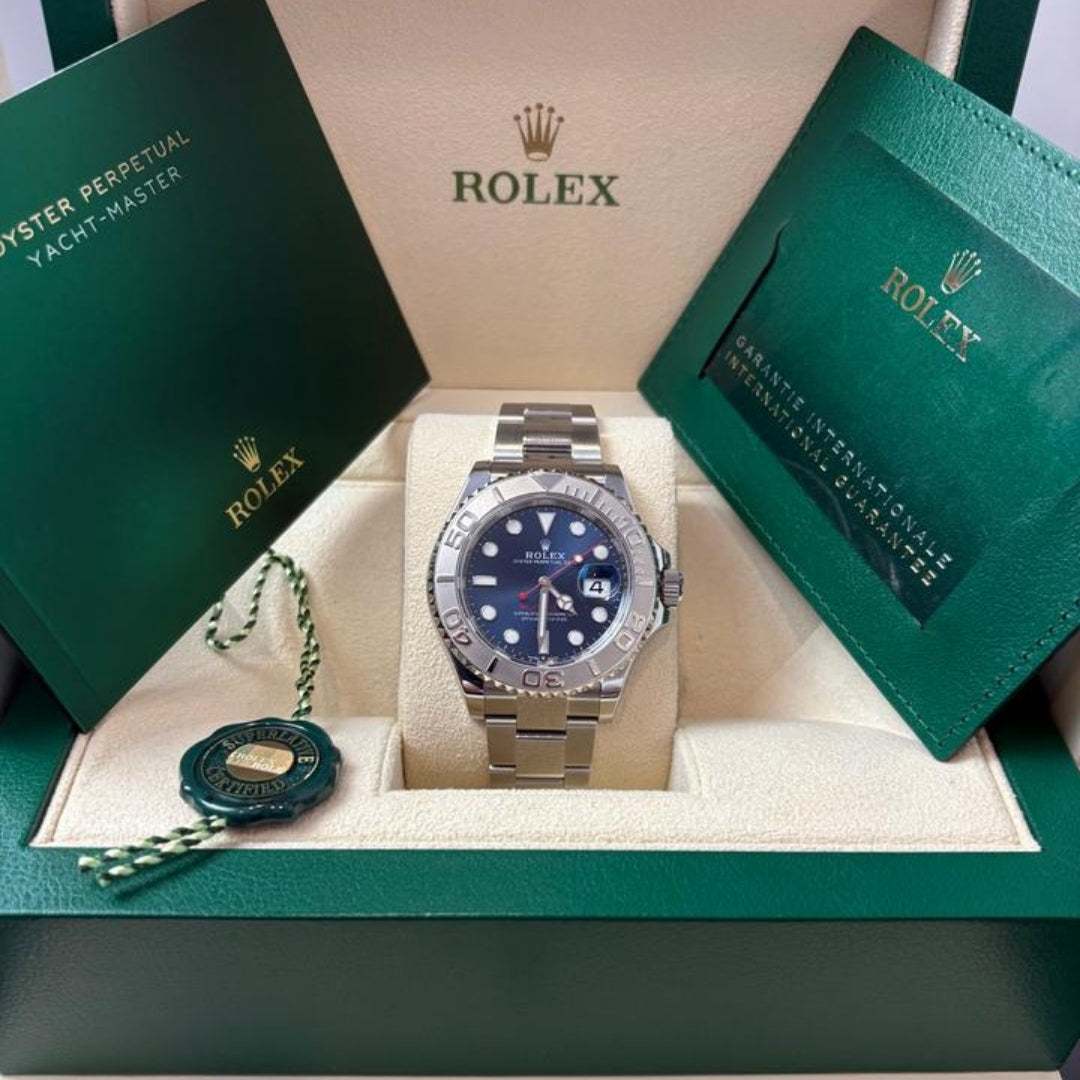 Rolex Yacht-Maste Blue Dial Oyster, photo 5