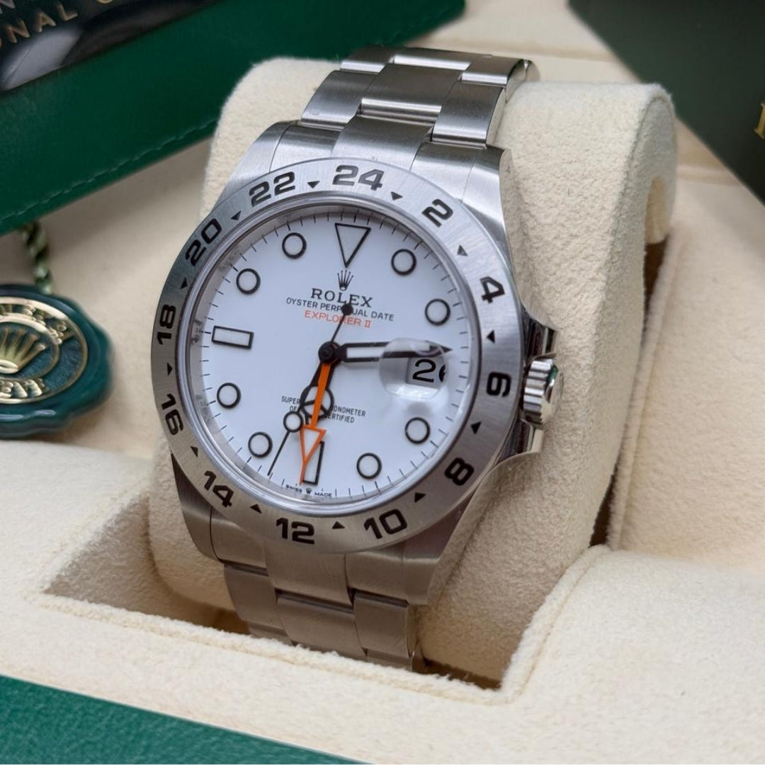 Rolex Explorer II White Dial Oyster, photo 3