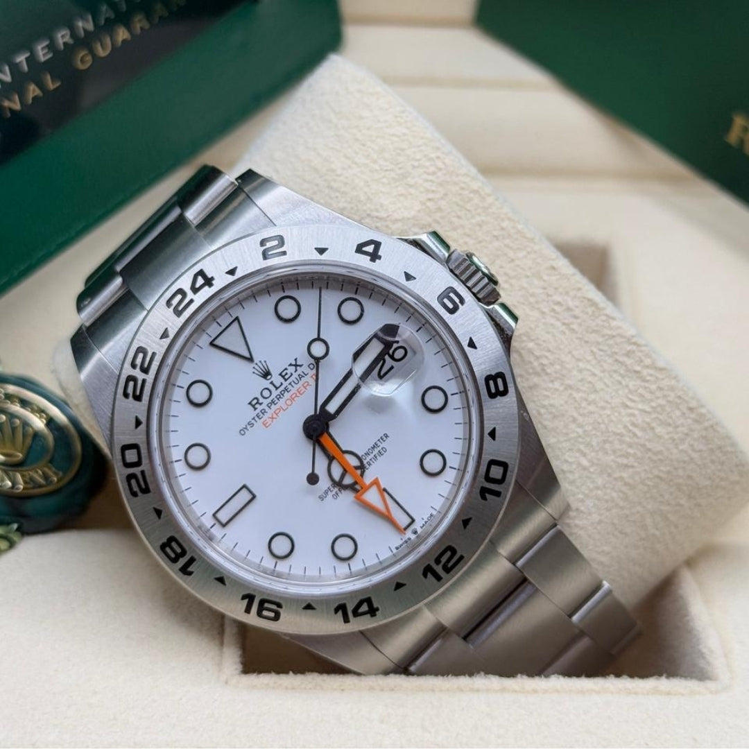 Rolex Explorer II White Dial Oyster, photo 4