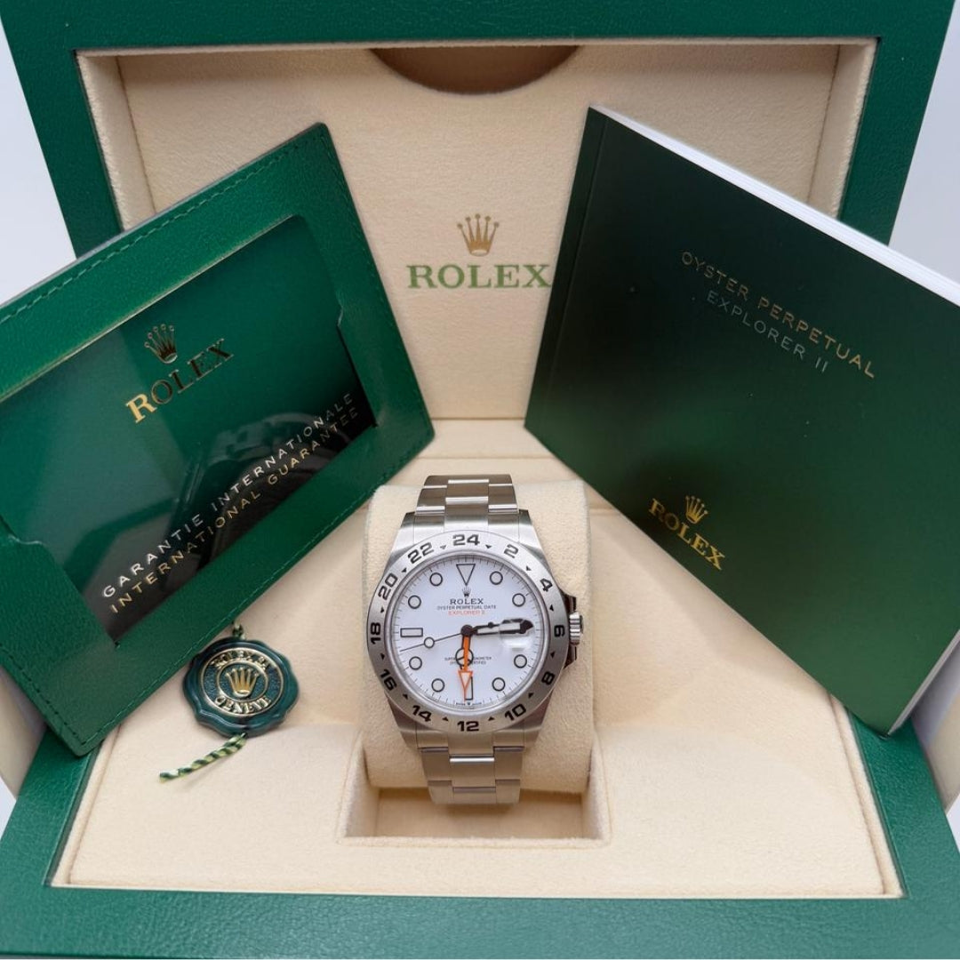 Rolex Explorer II White Dial Oyster, photo 6