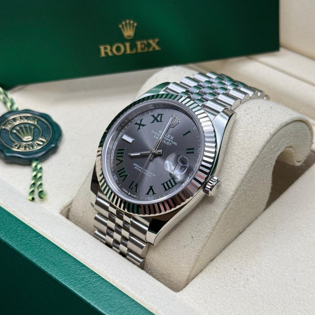 Rolex Datejust 41 Wimbledon Steel Jubilee, photo 3