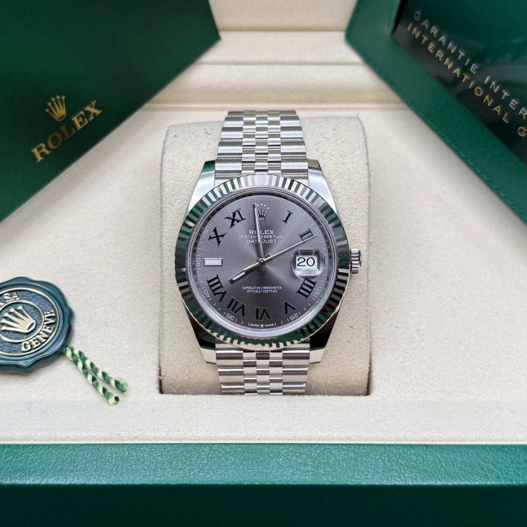 Rolex Datejust 41 Wimbledon Steel Jubilee, photo 5